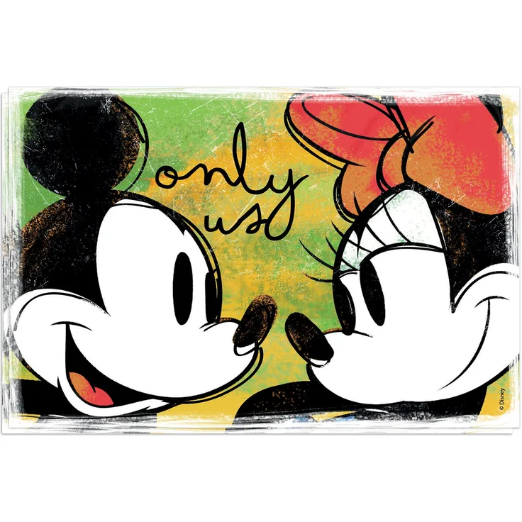 Disney Walt lwm63-07 V Set Platzdeckchen, Grün, 2 Einheiten