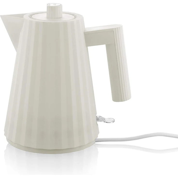 Alessi MDL06-1 W Elektrischer Wasserkocher, 1 Liter, aus thermoplastischem Harz, weiß – Bild 1
