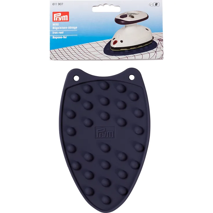 Prym Bügeleisenablage Mini Silikon, Dark Violet, 7 X 5 X 3 cm