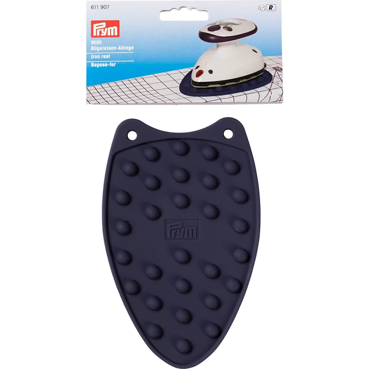 Prym Bügeleisenablage Mini Silikon, Dark Violet, 7 X 5 X 3 cm – Bild 1