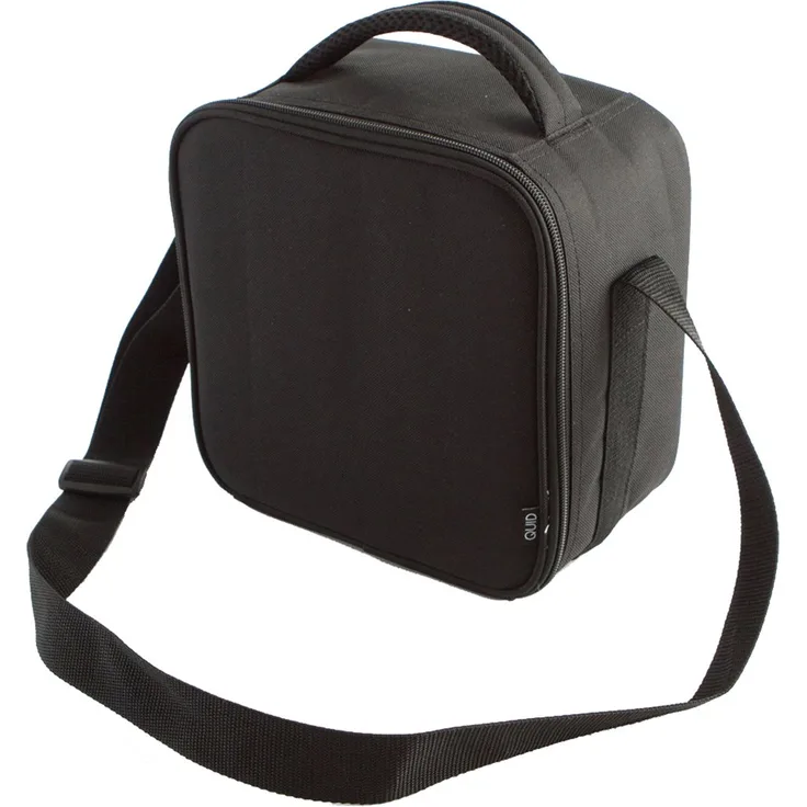 Quid Go Lunch Picknicktasche, mit Behälter, 19 x 14 x 26 cm Zentimeter schwarz