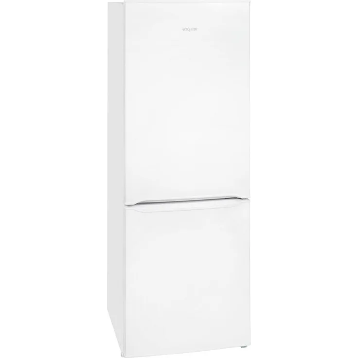 Exquisit KGC231-60-010E Kühl-Gefrierkombination, freistehend, weiß, LED, Breite 49 cm