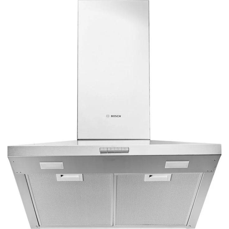 Bosch Serie 2 DWP64BC50, Motorhaube, Esse, Breite: 60 cm, Tiefe: 50 cm, Absaugung und Rückführung (mit zusätzlichem Rückführungsset), rostfreier Edelstahl – Bild 4