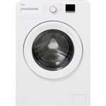 Beko WML61023NR1, Frontlader-Waschmaschine, E, Fassungsvermögen 6 kg, Standgerät, Breite 60 cm, Anzahl Programme: 15, Mengenautomatik