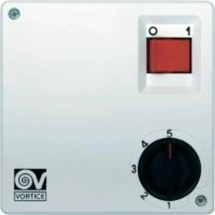 Vortice SCNR5 5 Kanäle, weiß, Ventilatorgeschwindigkeitsregler