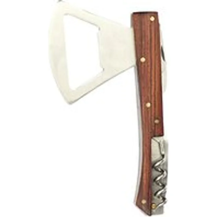 Thumbs Up Axe Shaped Korkenzieher Axt-5in1 Multi-Tool, Aluminium, braun, 7 x 12.5 x 1.5 cm