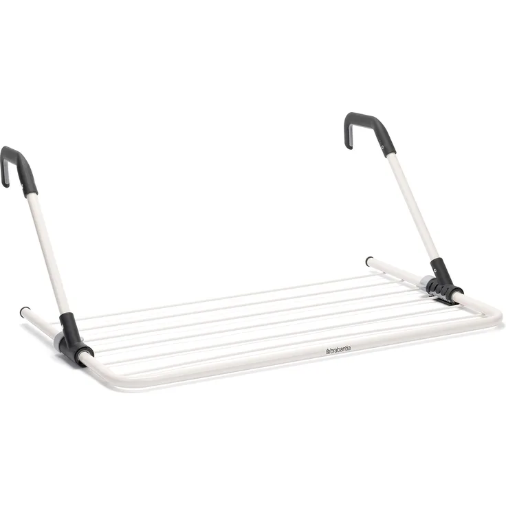 Brabantia 102769 Tür-Trockengestell 4.5M in Elfenbein, Edelstahl