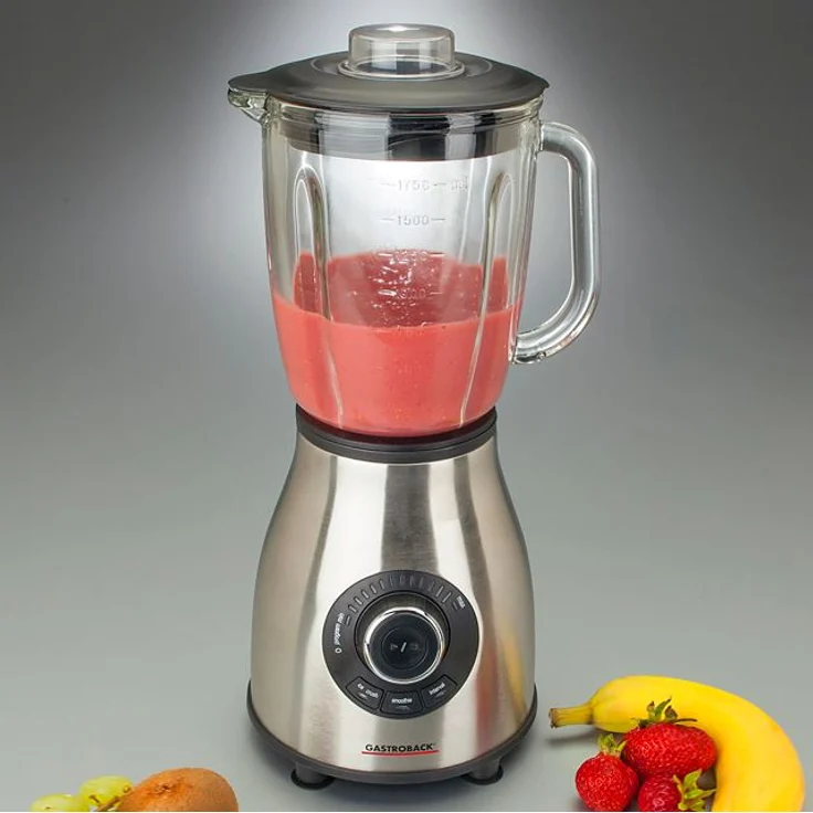 Gastroback 40986 Vital Mixer Pro Standmixer, 1000W, 12 Geschwindigkeiten, 3 Programme – Bild 2
