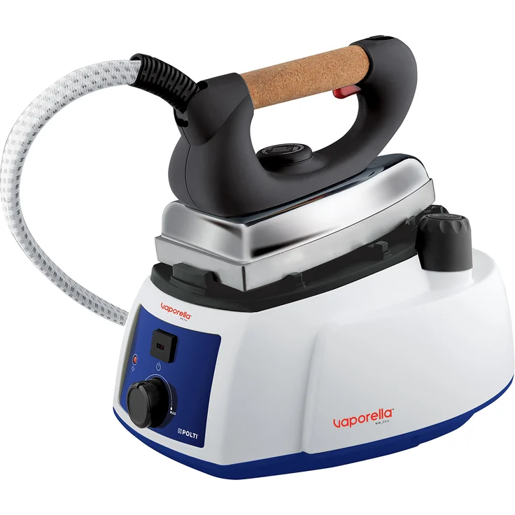 VAPORELLA pleu0223 515 Pro-Station Dampfbügeleisen Aluminium weiß-blau 1750 W
