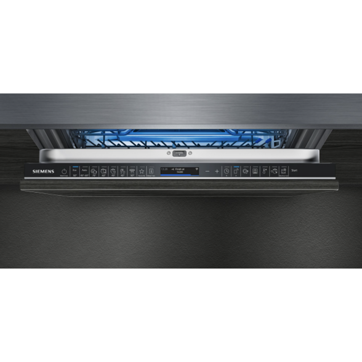 Siemens SN87YX01CE, Geschirrspüler, B, Geräuschemissionsklasse B, Geräuschemissionen 43 Dezibel