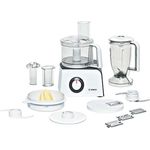 Bosch MCM4100 Kompakt-Küchenmaschine Styline MCM4 (800 Watt, Styline) weiß-anthrazit