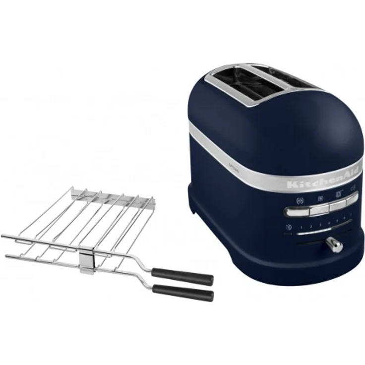 KitchenAid Artisan 5KMT2204 Doppelschlitztoaster, 1250W, 7 Bräunungsstufen, ink blue, tintenblau – Bild 2