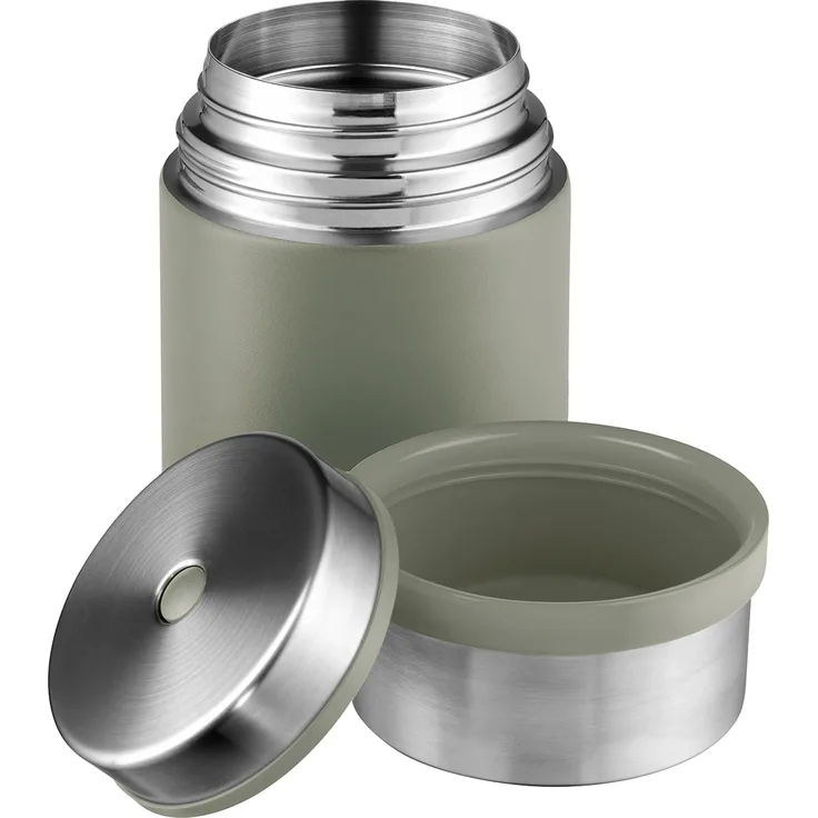 Esbit Sculptor Thermobehälter für Essen, Edelstahl, BPA-Frei, Schwarz, Silber &mehr, 750ml & 1000ml, Speisegefäß für warme und kalte Speisen, für Suppen und Salate, Isolierbehälter für Schule & Arbeit