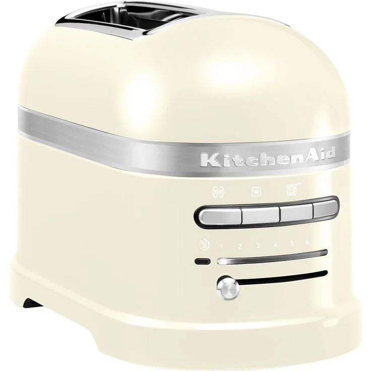 Kitchenaid 5KMT2204EAC Artisan Doppelschlitztoaster, für 2 Scheiben, 1250W, 7 Bräunungsstufen, creme – Bild 1
