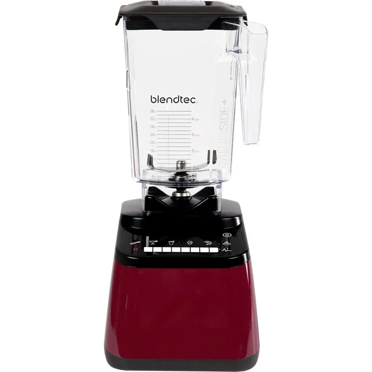 Blendtec 906502 Power Standmixer Designer 650 Pomegranatrot, 1560 W, 2.6 Liter