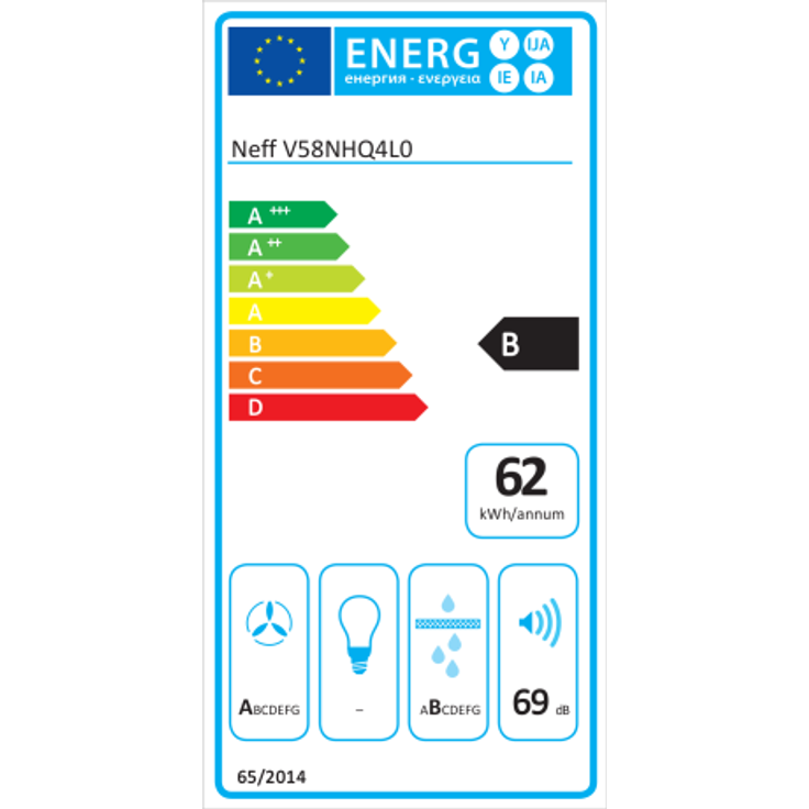 Neff V58NHQ4L0, Induktionskochfeld mit integriertem Dunstabzug, N70, Rahmenlos aufliegend, Breite 80 cm, Silence, Home Connect – Bild 6