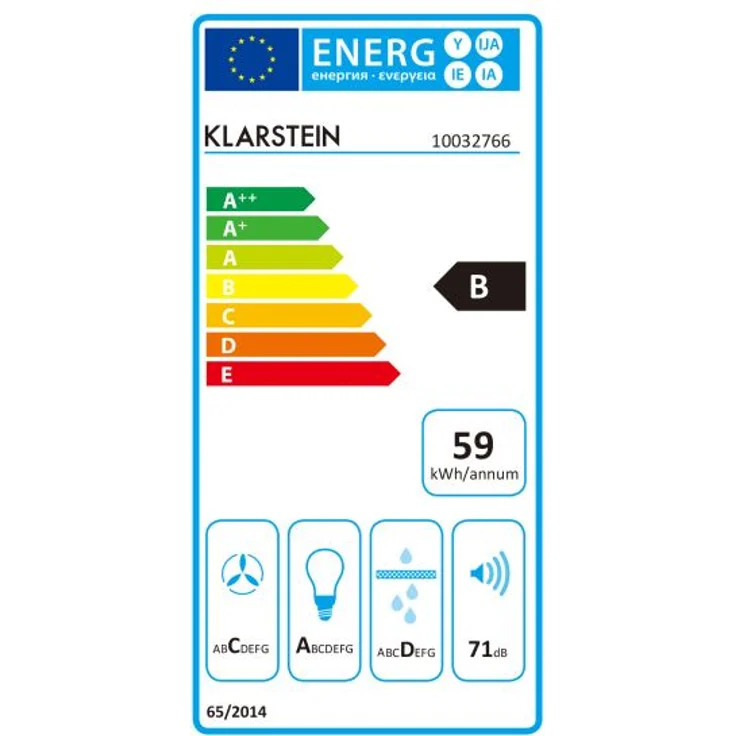 Klarstein Aurica 90, Motorhaube, Kamin abgewinkelt, Breite: 90 cm, Tiefe: 33 cm, Absaugung und Rückführung (mit zusätzlichem Rückführungsset), Schwarz – Bild 11