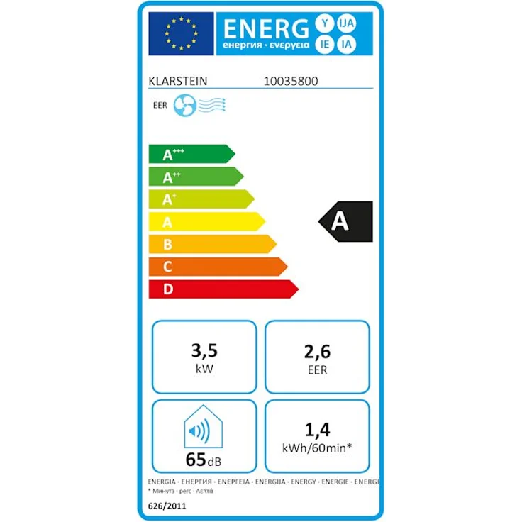 Klarstein Metrobreeze New York Smart 12k mobile Klimaanlage 12.000 BTU 3,5 kW Fernbedienung, 10035800, weiß – Bild 10