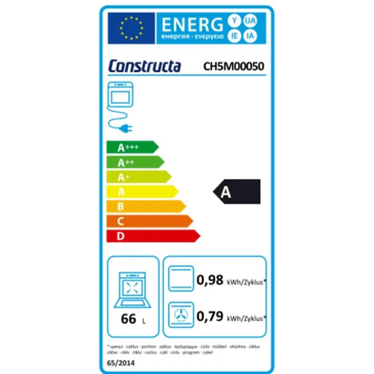 Constructa-Neff CX30EK01T, Herd-Set, A, Einbaugerät, Volumen 66 l – Bild 3