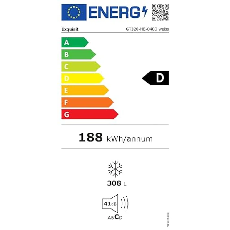 Exquisit Gefriertruhe GT320-HE-040D weiss | Tiefkühltruhe 308 Liter Nutzinhalt | Schnellgefrierfunktion | Kühltruhe 2-in-1 Gerät | Deep Freezer 4 Sterne – Bild 6