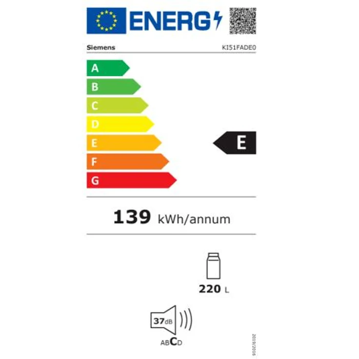 Siemens KI51FADE0 Kühlschrank, Einbau, weiß, 0-Grad-Zone, Breite 55.8 cm, Energieklasse E – Bild 6
