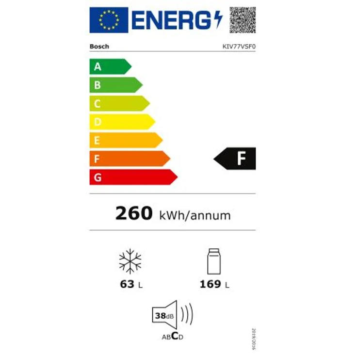 Bosch KIV77VSF0 Kühl-Gefrierkombination, Einbau, LED, Breite 54 cm – Bild 6