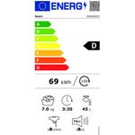 Bosch WAN282H2, Frontlader-Waschmaschine, D, Fassungsvermögen 7 kg, Standgerät, Breite 59,8 cm, Schaumerkennung, Unuwchtkontrolle