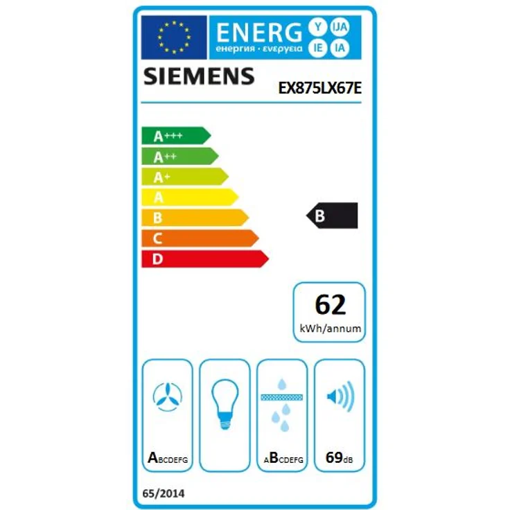 Siemens EX875LX67E, Kochfeld mit Dunstabzug Breite 80cm, Induktion, Topferkennung, 4 Kochstellen, 17 Leistungsstufen, Touch Control – Bild 6