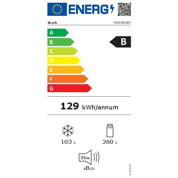 Bosch KGN39VIBT Kühl-Gefrierkombination, freistehend, silber, NoFrost, 0-Grad-Zone, Schnellkühlen und -gefrieren, LED, Breite 60 cm, Energieklasse B – Bild 12