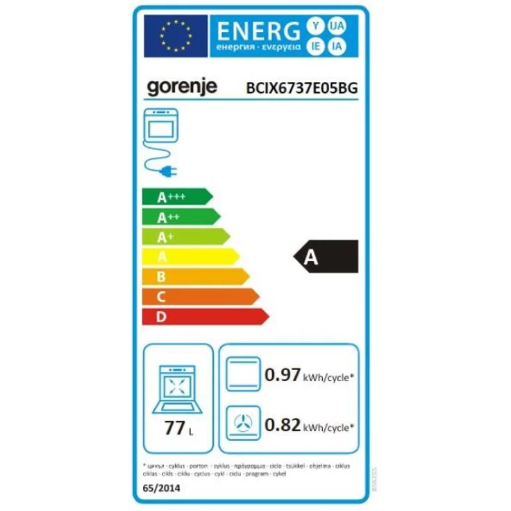 Gorenje BLACK SET 4 INDUKTION Herdset, Einbaugerät, Induktionskochfeld, Schwarz – Bild 2