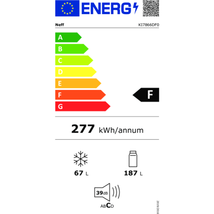 Neff KI7866DF0 Kühl-Gefrierkombination, Einbau, weiß, NoFrost, 0-Grad-Zone, LED, Breite 55.8 cm – Bild 2