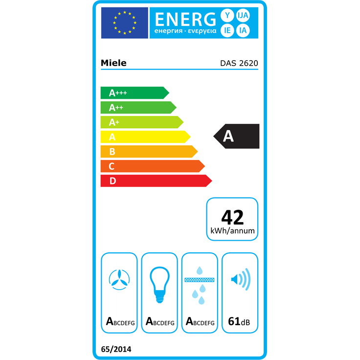 Miele DAS 2620 Dunstabzugshaube – Bild 4