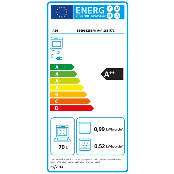 AEG BSE99823BM, 9000 Steam Pro, Einbaubackofen, Energieeffizienzklasse A++, Dampffunktion, WLAN-fähig, Dampfreinigung, Touch-Control, Antifingerprint, edelstahl – Bild 8