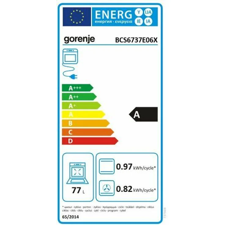 Gorenje EB-Herdset-Hi-Light-Steam Duo Set SCX BCS6737E06X+ECD643BX - Preisvergleich – Bild 2