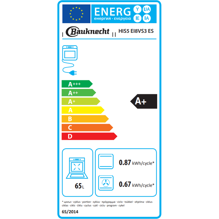 Bauknecht Heko F500 Elektro-Herdsets - Edelstahl - Preisvergleich – Bild 2
