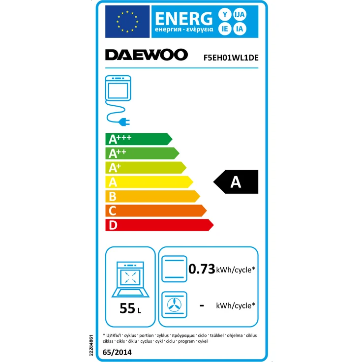 Daewoo F5EH01WL1DE E-Herd – Bild 2