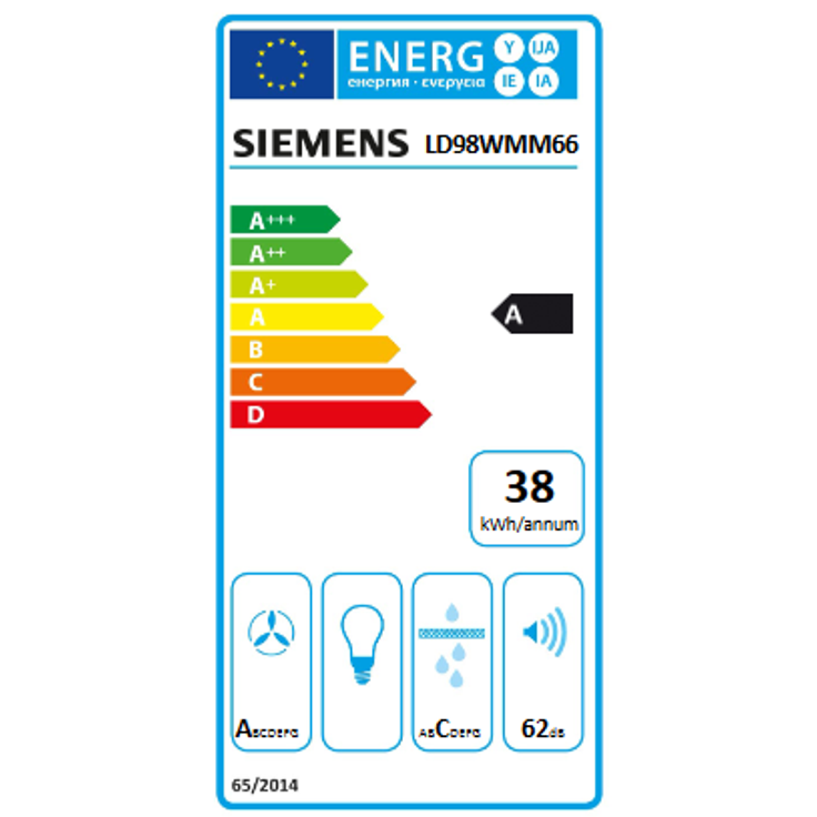 Neff LD98WMM66 Tischhaube, iQ700, Klarglas, Einbaugerät, Breite 90 cm, schwarz – Bild 2