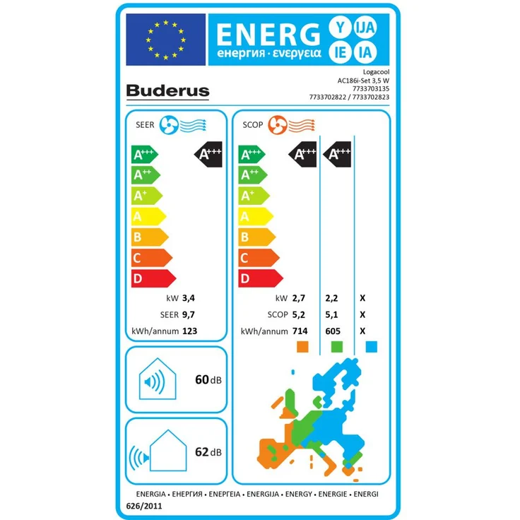 Buderus Logacool AC186i.3 Klimaanlage Set – A+++ Wärmepumpe mit R32, App-Steuerung & Ionisator für saubere Luft – Bild 8