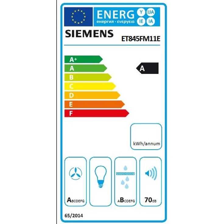 Siemens ET845FM11E, Kochfeld mit Dunstabzug, Einbaugerät, Betriebsart elektrisch, Anzahl Kochstellen 4 – Bild 10