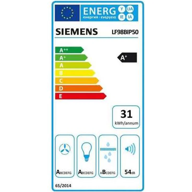 Siemens iQ500 LF98BIP50, Motorhaube, Insel, Breite: 89.8 cm, Tiefe: 60 cm, Abzug, rostfreier Edelstahl – Bild 8