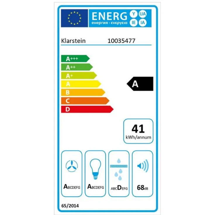Klarstein Remy Brilliant Edition Inselhaube 90cm EEK A LED Glas Edelstahl – Bild 10