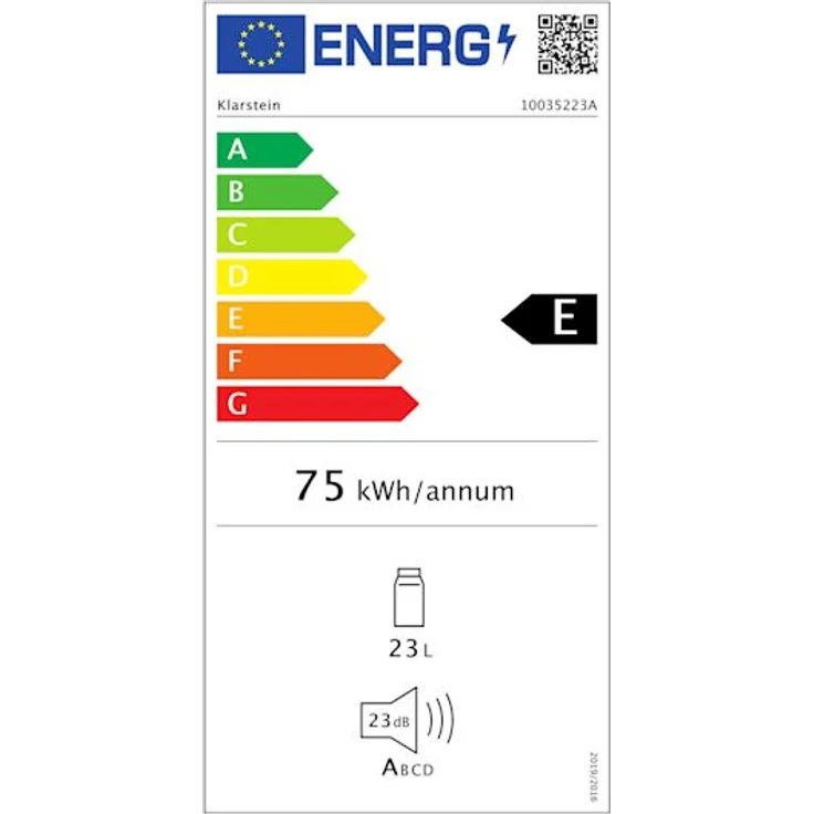 Klarstein Brooklyn 24 White Mini-Kühlschrank, weiß – Bild 10