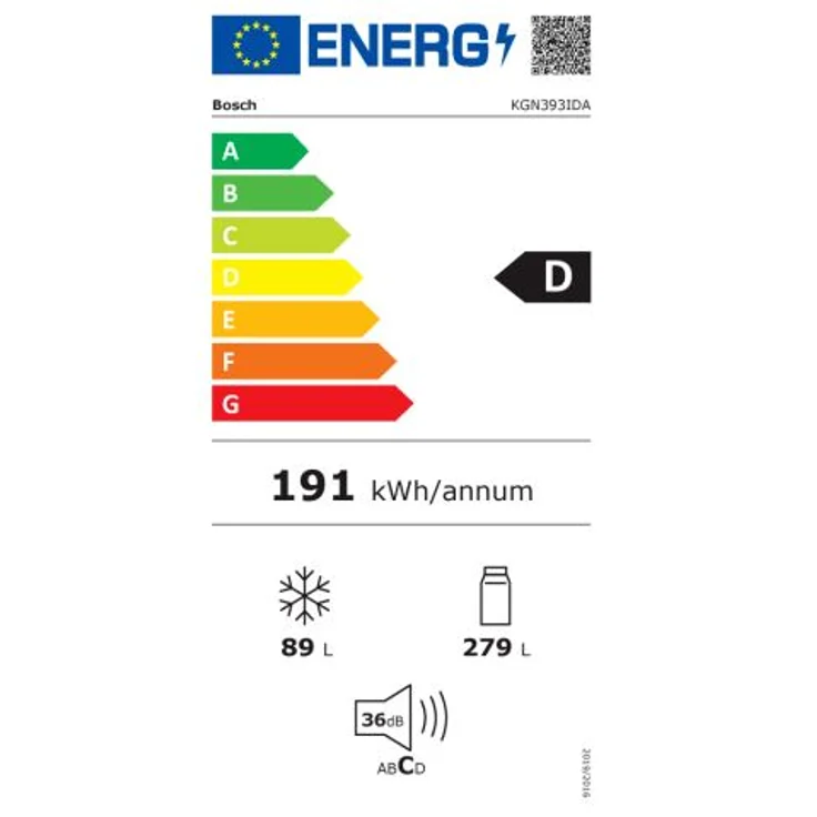 Bosch KGN393IDA Kühl-Gefrierkombination, freistehend, silber, NoFrost, LED, Breite 60 cm – Bild 11