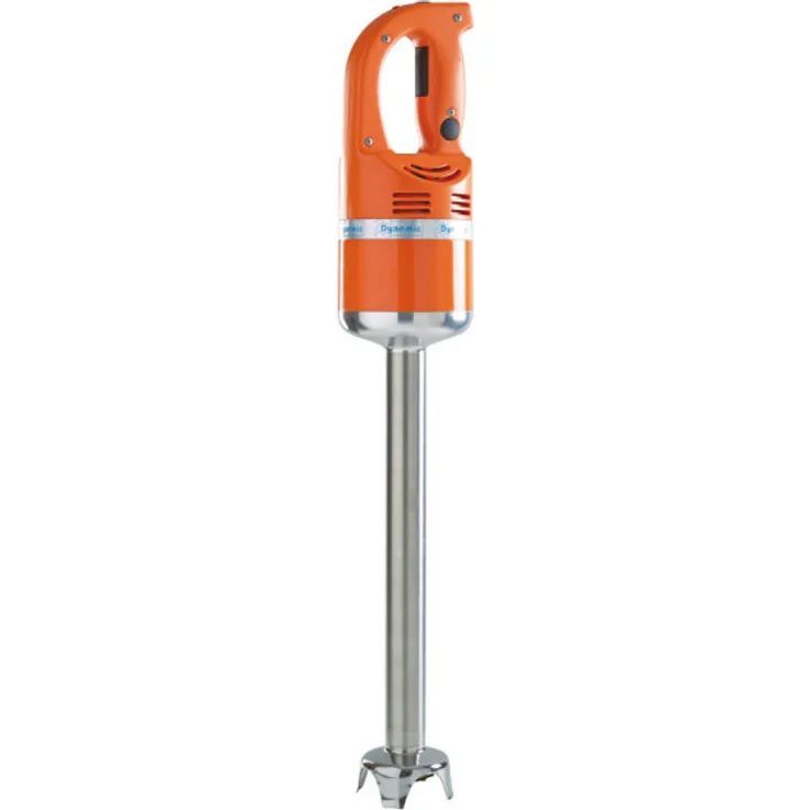 Dynamic Master MX 410 Stabmixer, 600W, bis zu 100 L Verarbeitungsmenge, Aufsatz fest, orange