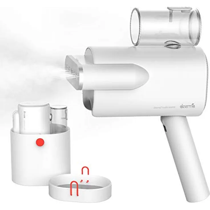 Deerma DEM-HS007 Dampfbürste, Wassertank 100 ml, Reise-Dampfbügeleisen, Steamer