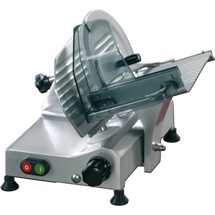 FAC F 195 Aufschnittmaschine Allesschneider elektrisch, 132W, silber