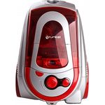 Grunkel ASP-90A Staubsauger, 900 W, Rot und Grau