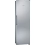 Siemens GS36NVIEP Gefrierschrank, freistehend, silber, NoFrost, Schnellgefrieren, Breite 60 cm, Energieklasse E