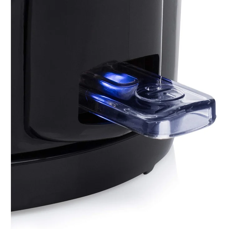 Princess 236039 Edelstahl-Wasserkocher mit Kontrollleuchte, verdecktes Heizelement, für Links- und Rechtshänder, 2200 Watt, 1,7L Fassungsvermögen, schwarz – Bild 4