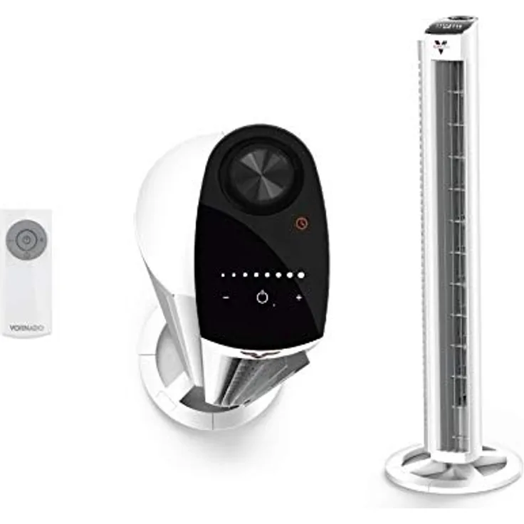 Säulenventilator Vornado Tower L in weiß mit 1020 m³|h Luftleistung inklusive Fernbedienung